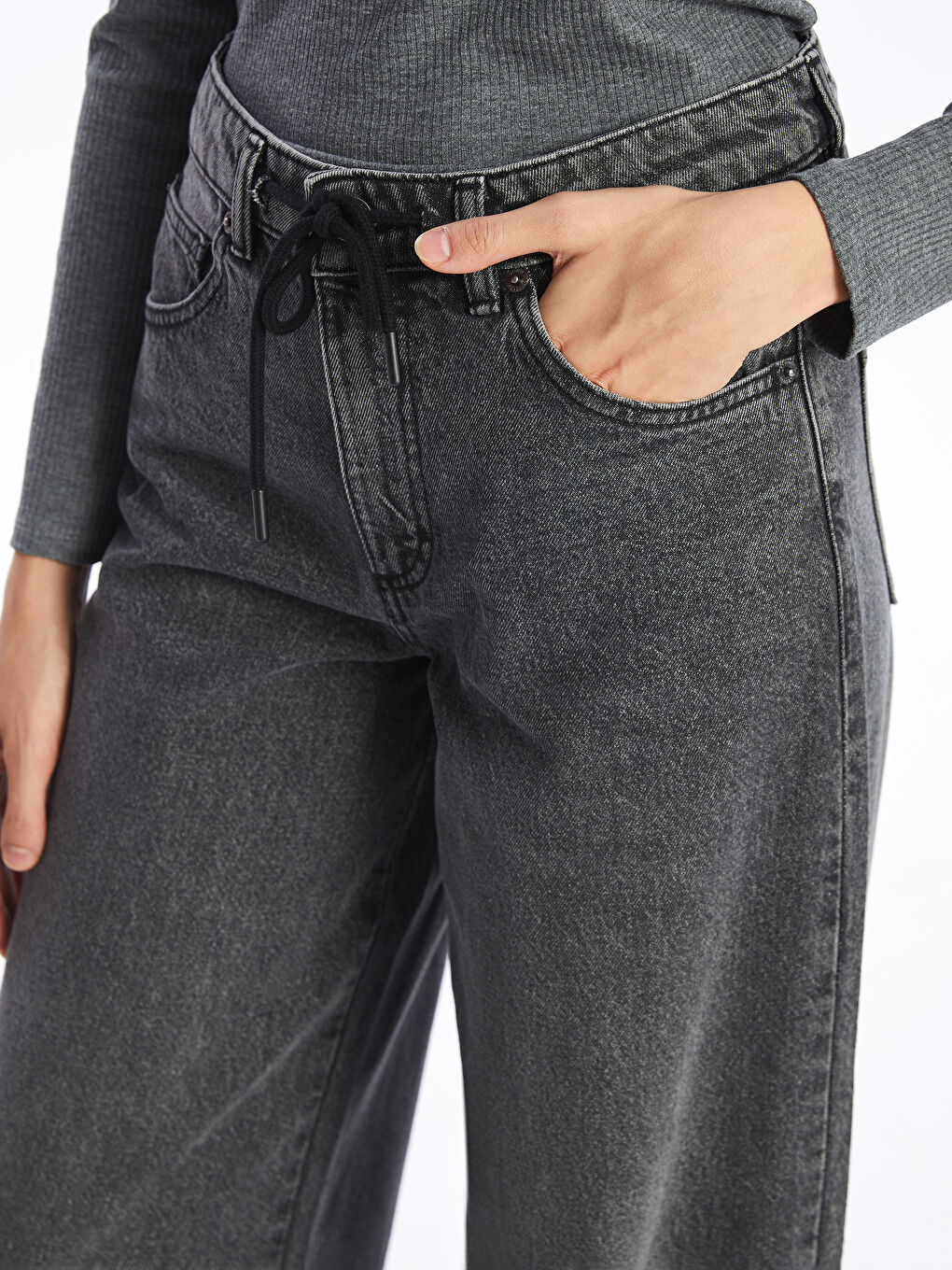 Blugi Wideleg pentru Femei-2