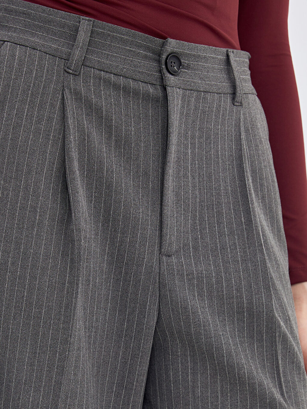 LCW Vision Loose Fit Women's Trousers -W4BE89Z8-LE0