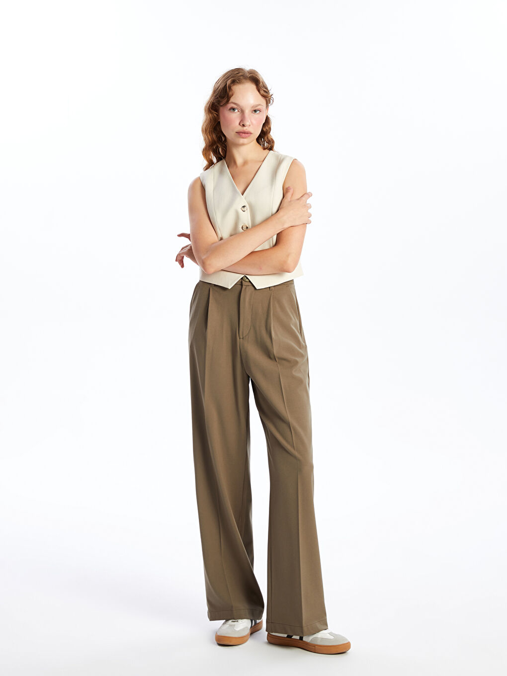LCW Vision Hosen für Damen mit lockerer Passform -W4BE95Z8-YGA