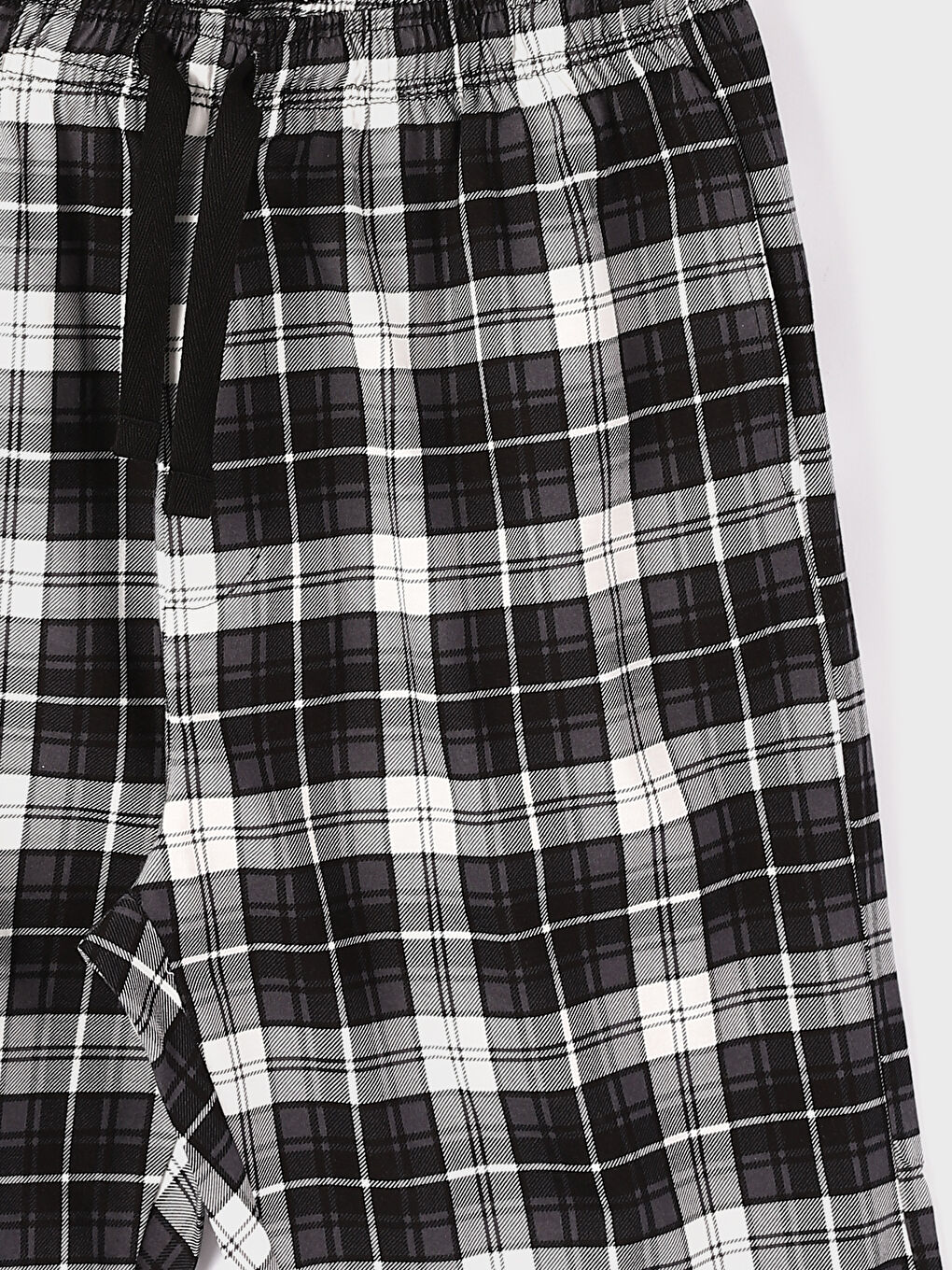 Regular Fit Plaid Men's Pyjama Bottoms-2