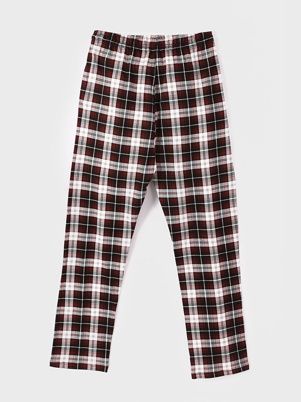 قيعان بيجامة كاروهات عادي للرجال-3