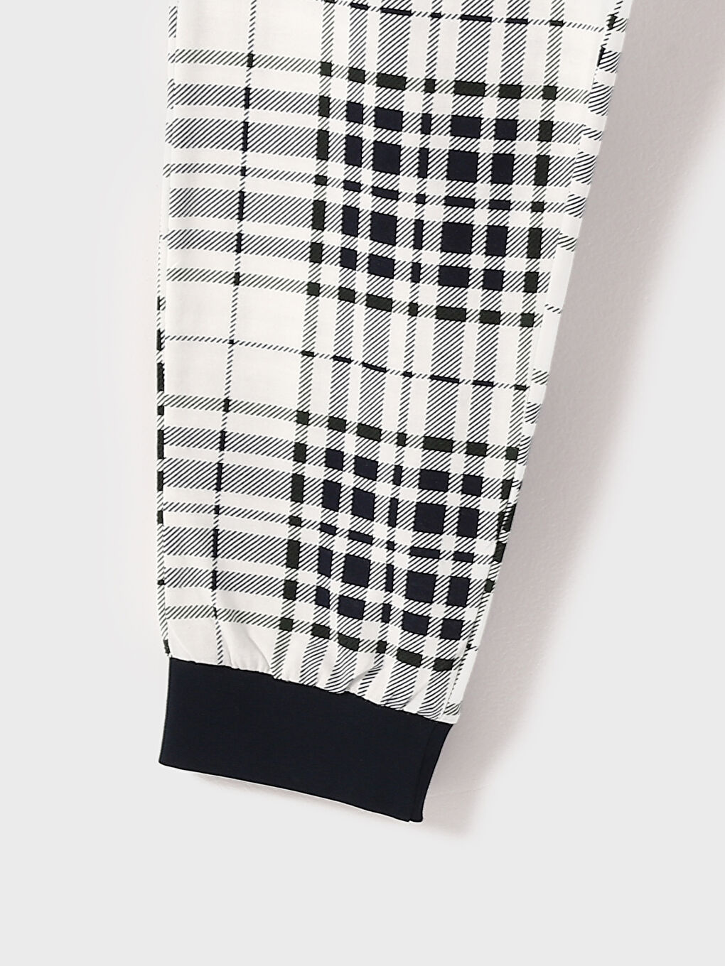 قيعان بيجامة كاروهات عادي للرجال-1