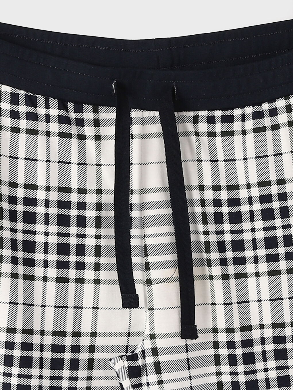 قيعان بيجامة كاروهات عادي للرجال-2