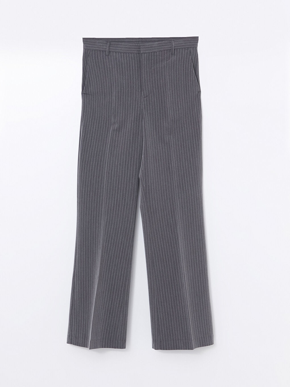 LCW Vision Standart Fit İspanyol Paça Çizgili Kadın Pantolon -W4BF22Z8-LFZ