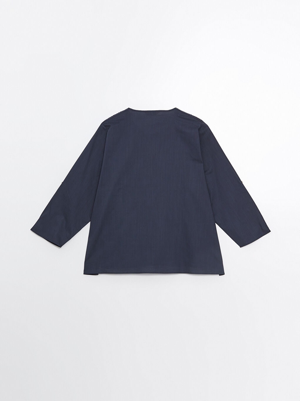 LCW Grace Notch Neck Embroidered Women's Blouse -W4BG19Z8-HG0