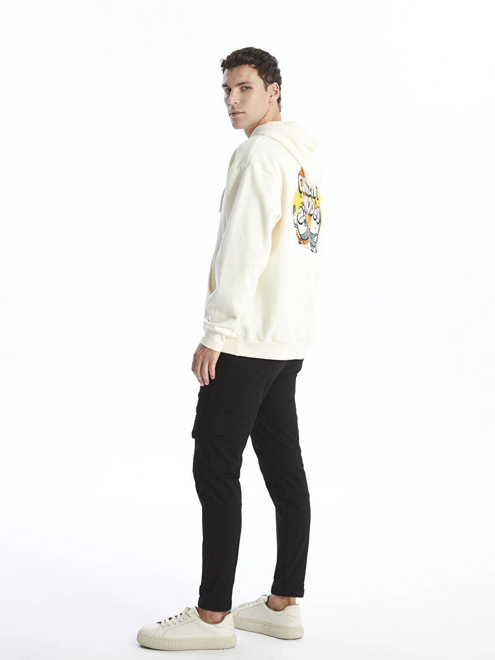 Pantaloni Cargo Slim Fit pentru Bărbați-3