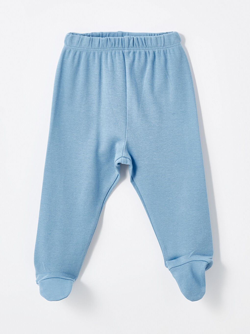 Mavi Beli Lastikli Erkek Bebek Eşofman Altı