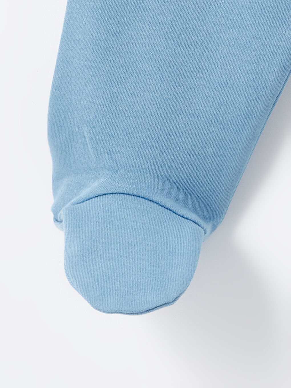 Mavi Beli Lastikli Erkek Bebek Eşofman Altı-1