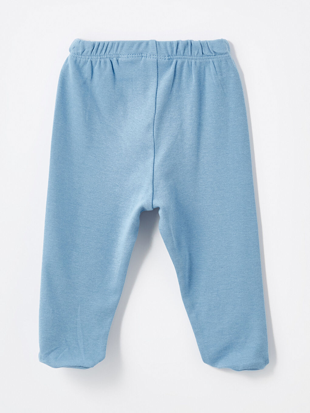 Mavi Beli Lastikli Erkek Bebek Eşofman Altı-2