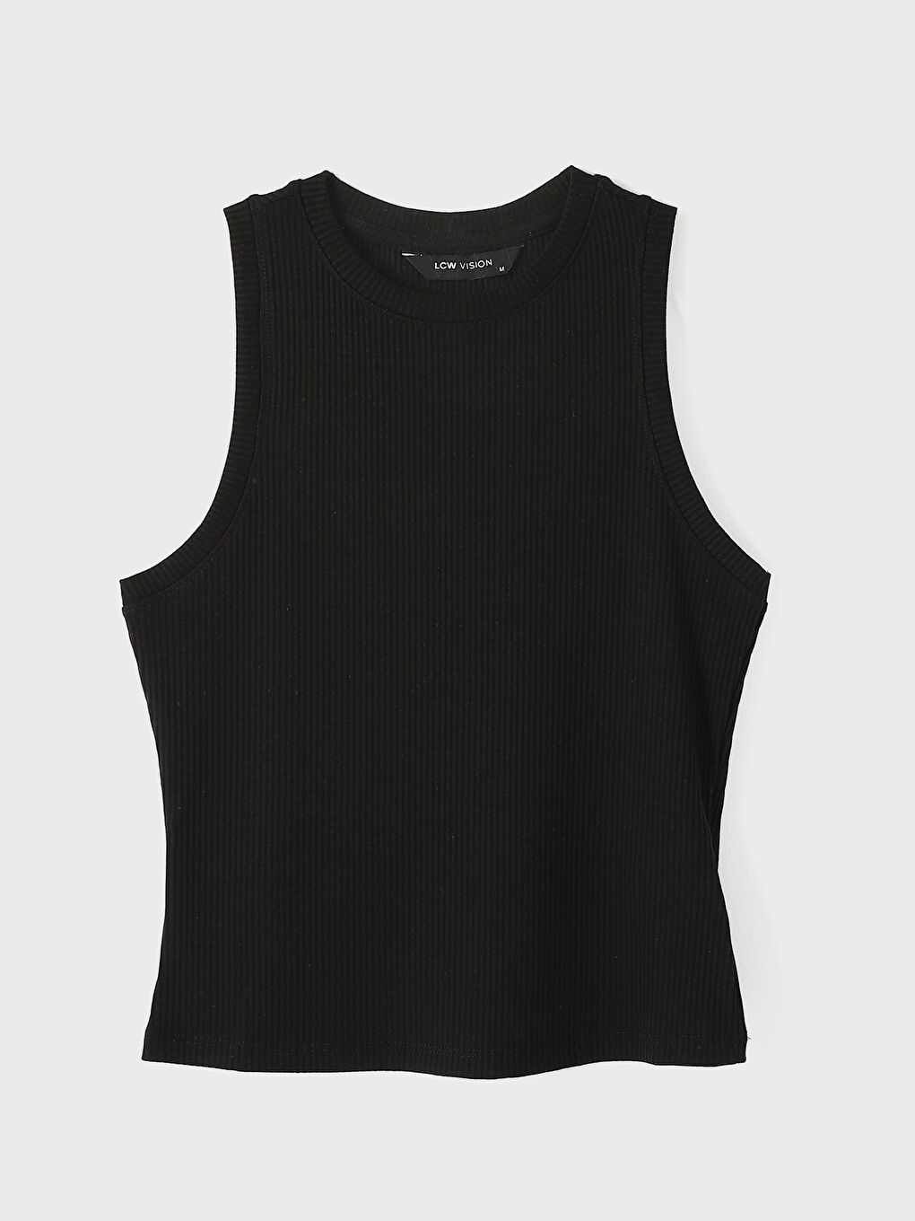 Crew Neck Textured Women's Tank Top