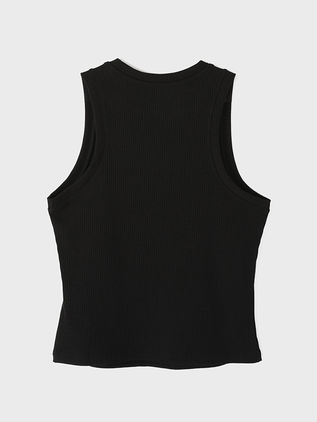 Crew Neck Textured Women's Tank Top-1