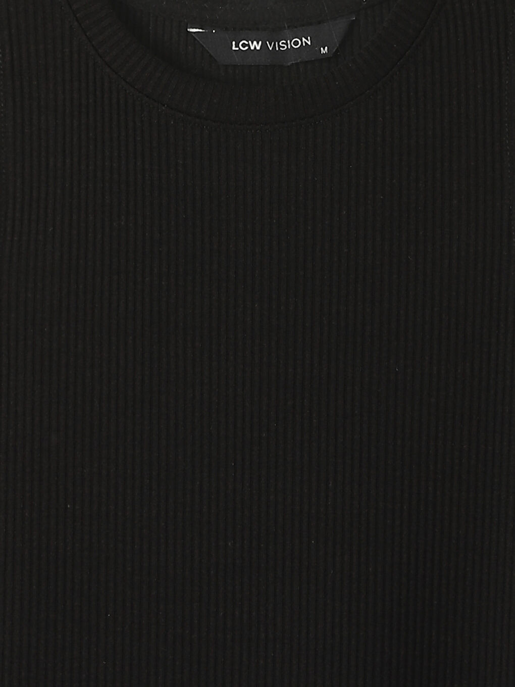 Crew Neck Textured Women's Tank Top-2