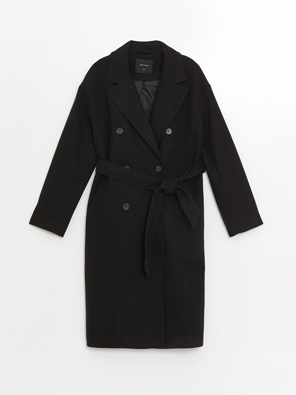 Jacket Collar Women's Cachet Overcoat-5