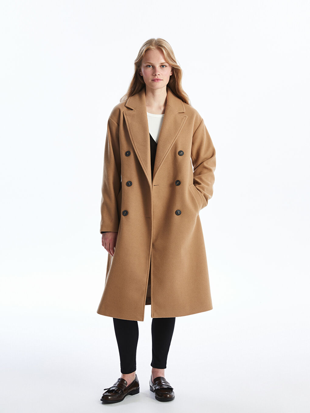 LCW Vision Jackenkragen Damen Cachet Übermantel -W4BH84Z8-VAH