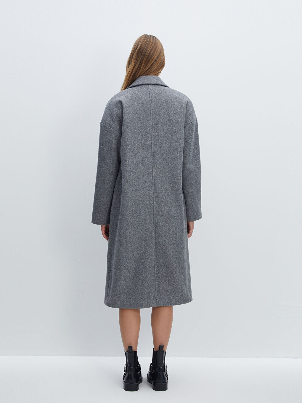 LCW Vision Double Breasted Women's Cachet Overcoat -W4BH98Z8-D5C