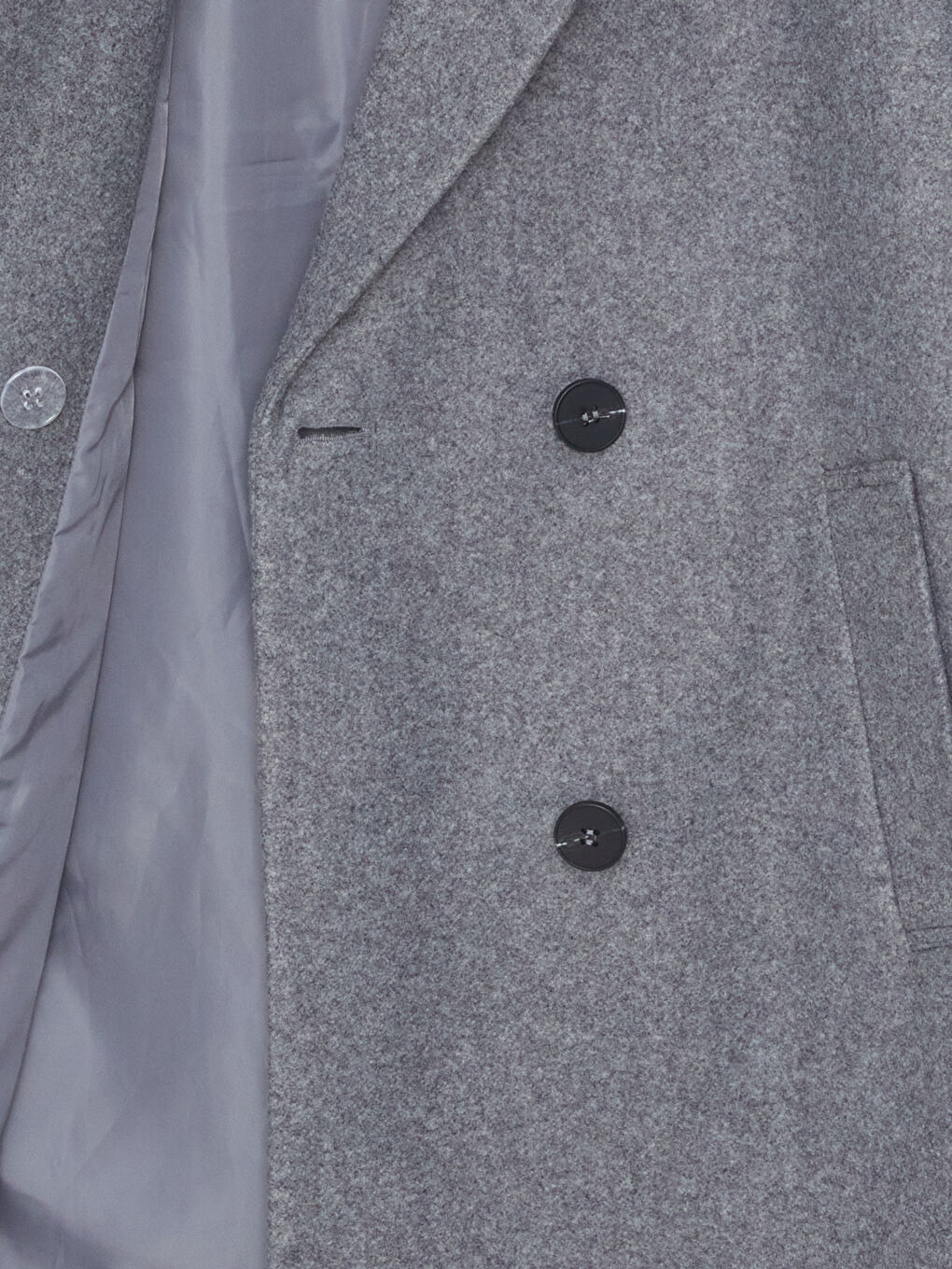 LCW Vision Double Breasted Women's Cachet Overcoat -W4BH98Z8-D5C
