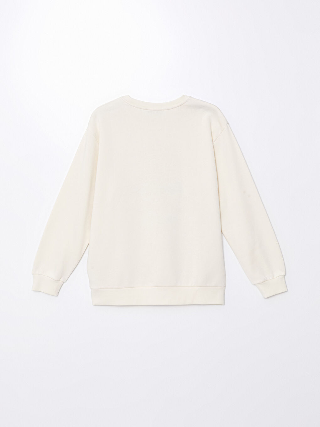 әйелдерге арналған принтті оверсайз дөңгелек жағалы свитшот-6