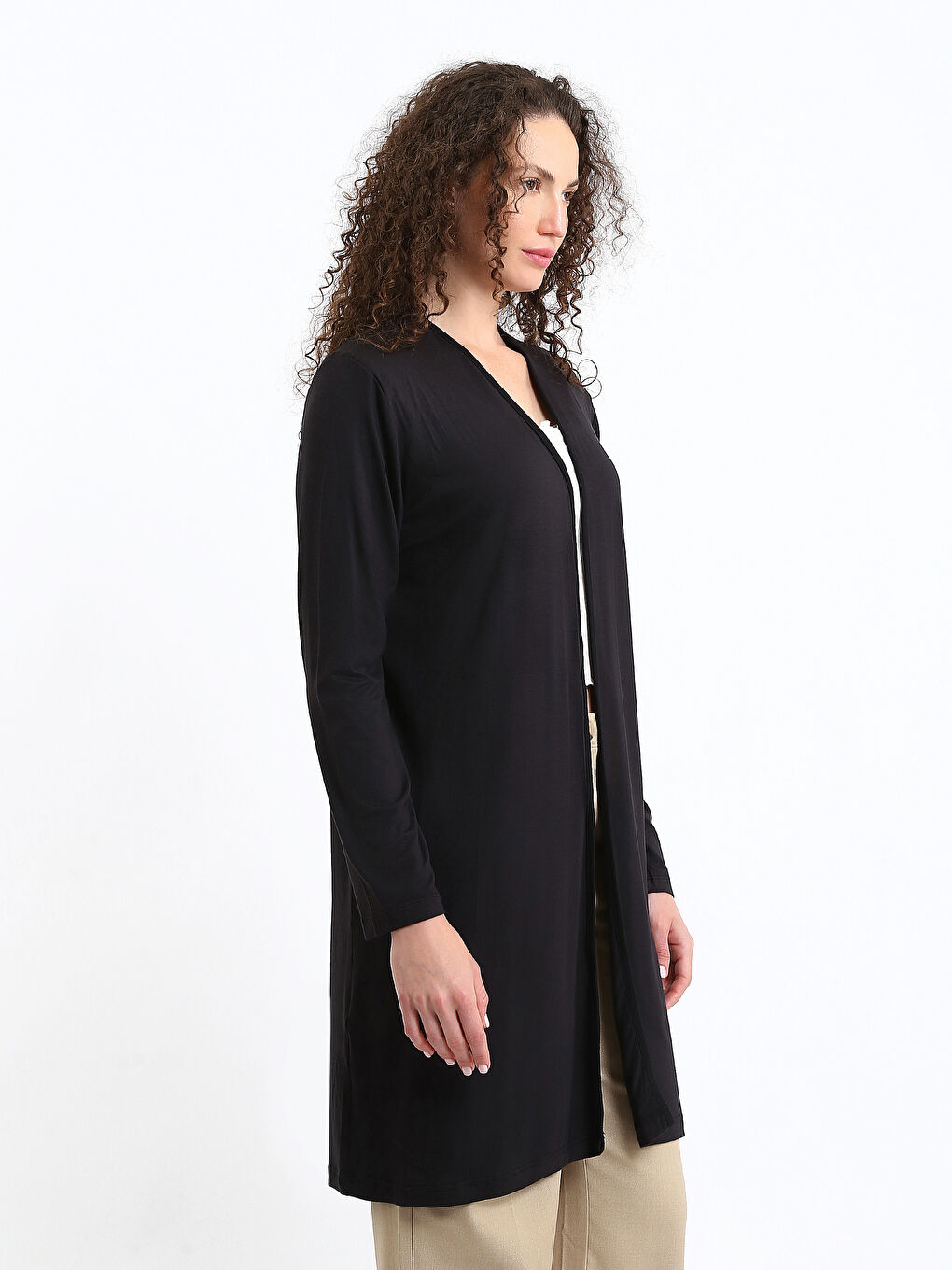 Shawl Collar Women's Cardigan-3