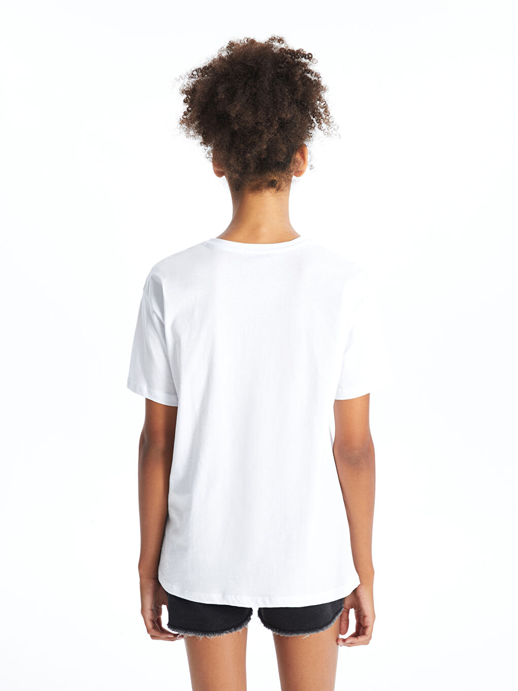 XSIDE Crew Neck Printed Short Sleeve Women's T-Shirt -W4BI46Z8-R9J