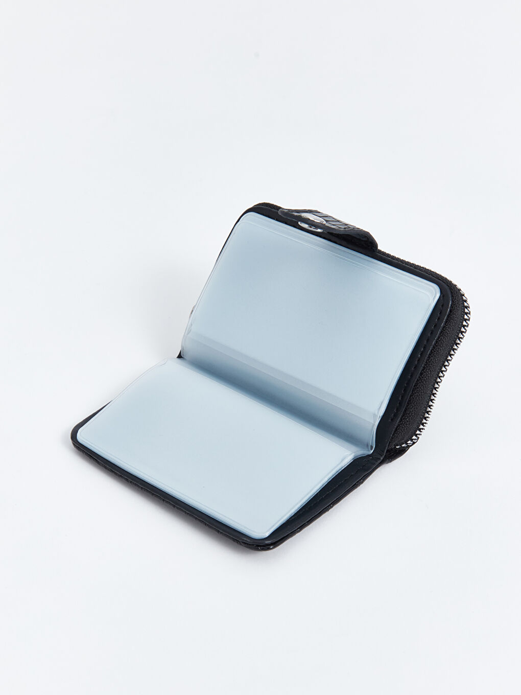 محفظة جلد صناعي بتأثير جلد التمساح للسيدات-2