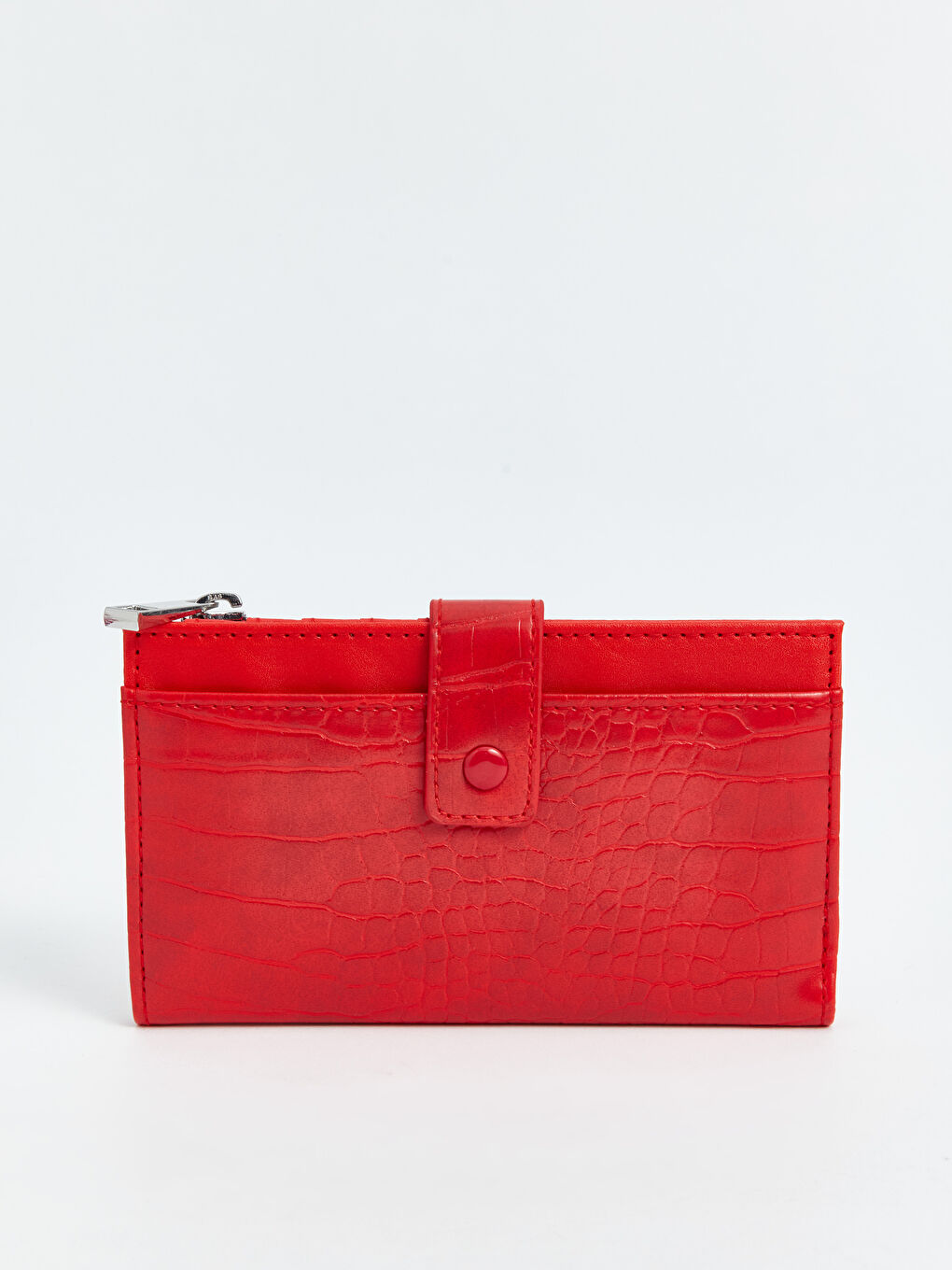 Leather Look Women's Wallet -W4BI71Z8-CRT