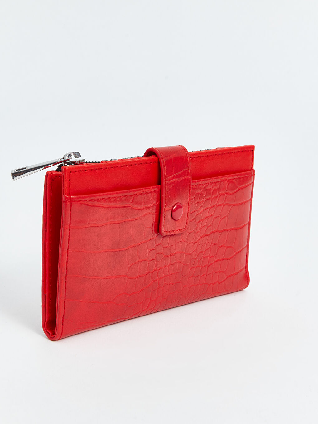 Leather Look Women's Wallet -W4BI71Z8-CRT