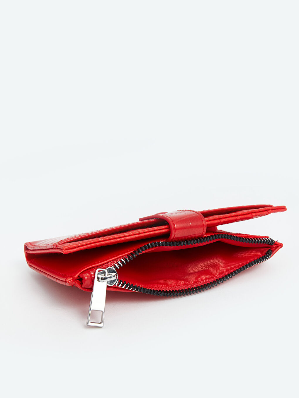 Leather Look Women's Wallet -W4BI71Z8-CRT
