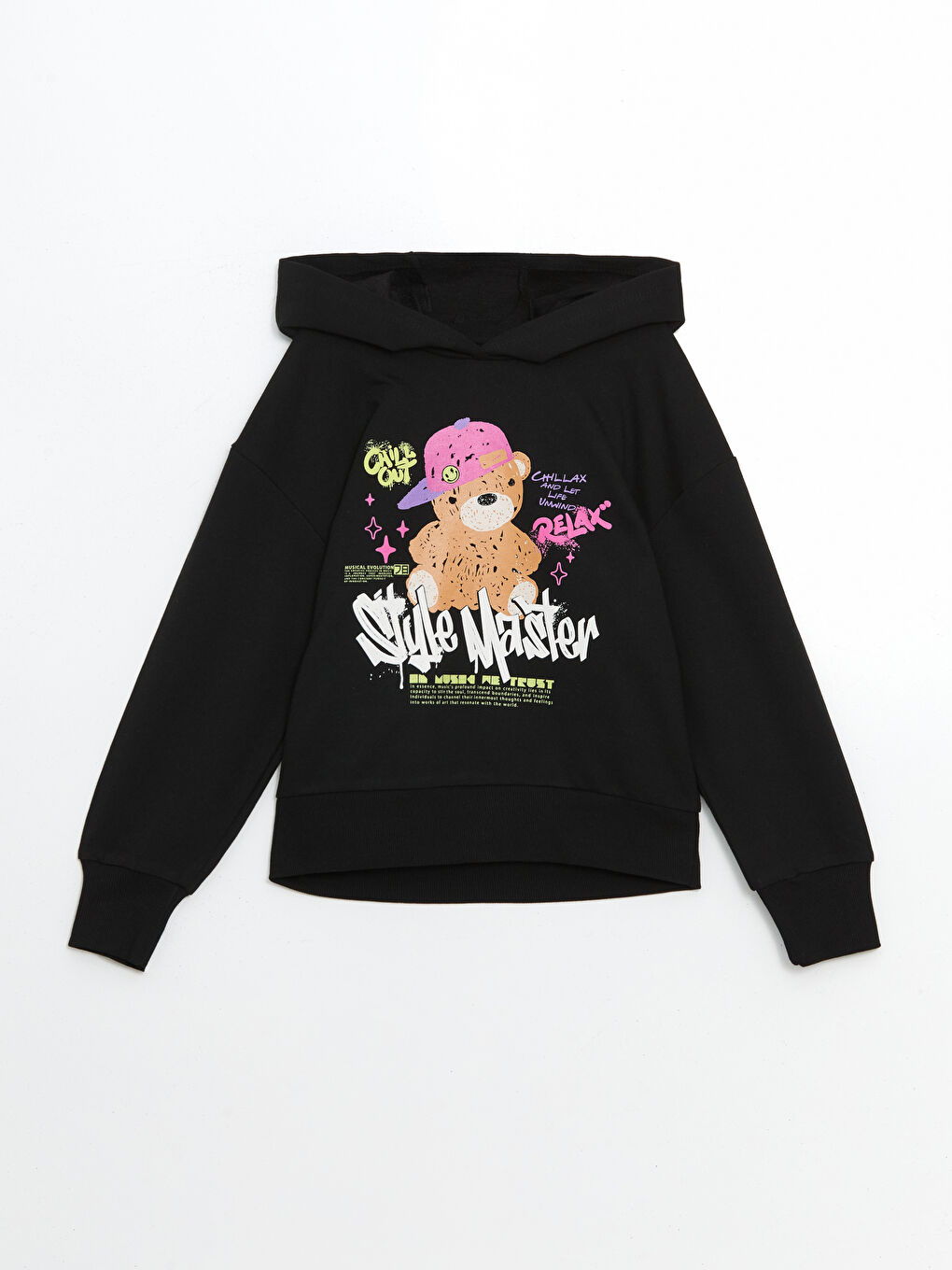 Crew Neck Girls' Tracksuit Set-1