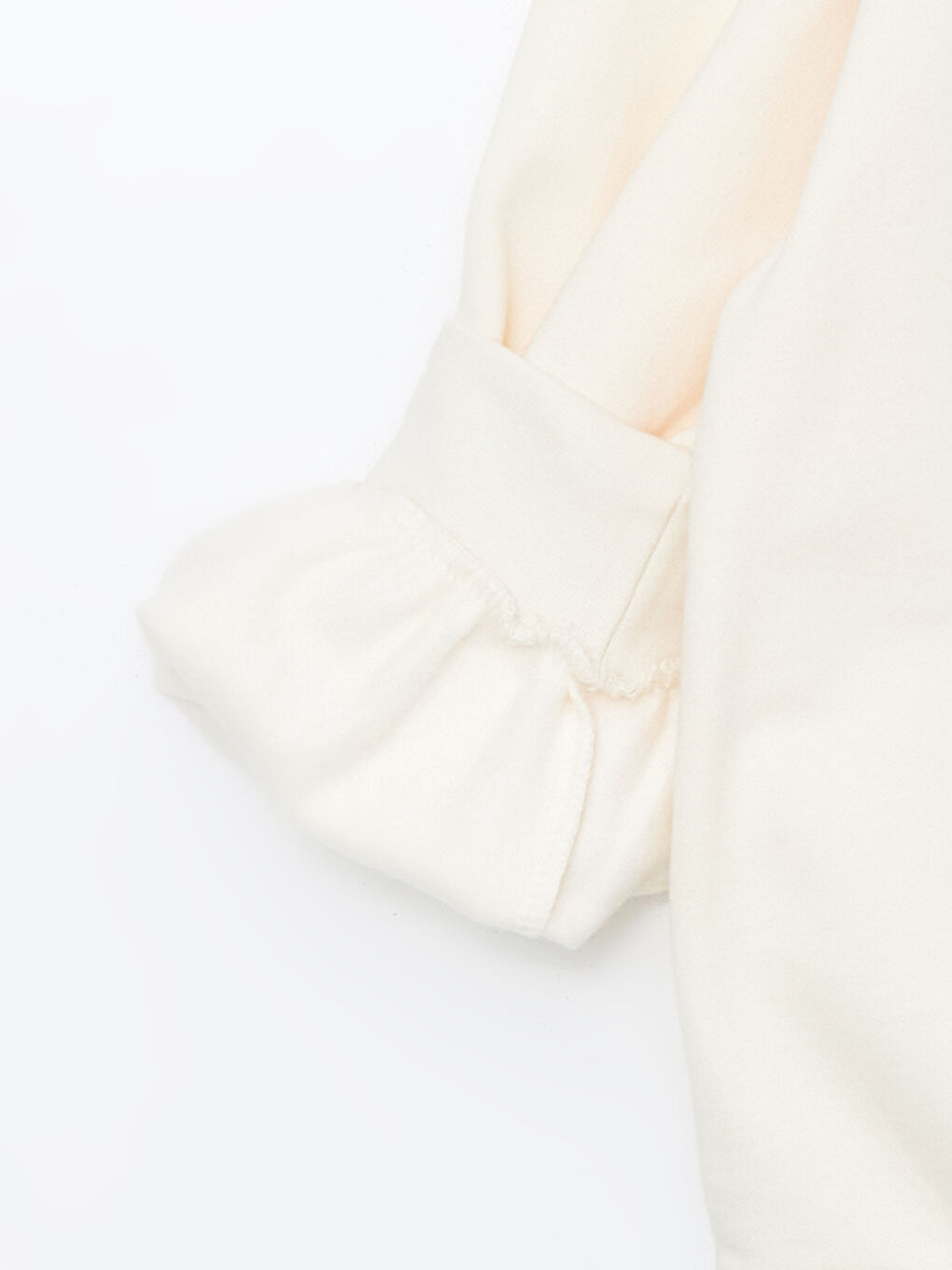 سويتشيرت تخين بياقة دائرية للبنات وبنطلون ضيق-2