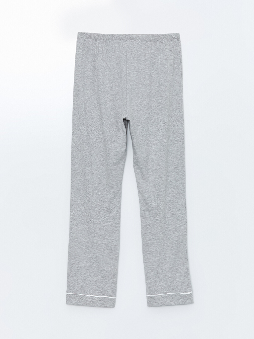 Gri Beli Lastikli Hamile Pijama Altı-1