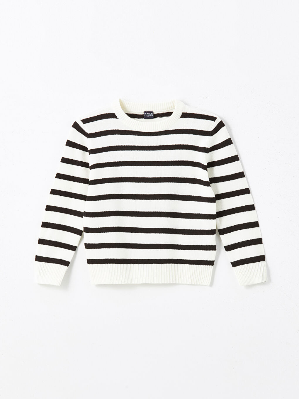 LCW Kids Rundhalsausschnitt Strickpullover für Jungen -W4BJ76Z4-SZ5