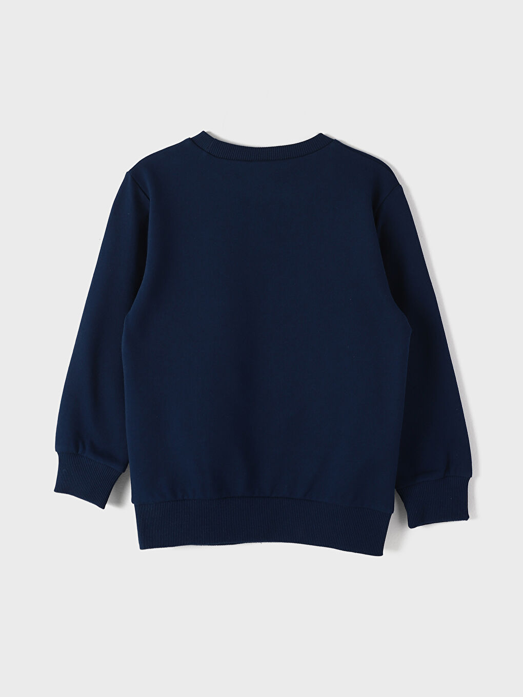 Crew Neck Marvel Printed Long Sleeve Boys' Sweatshirt-1