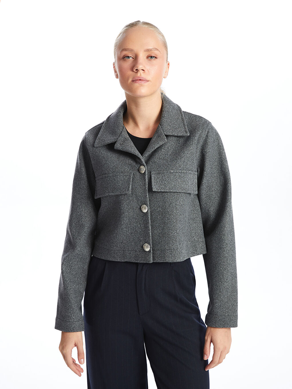 XSIDE Plain Long Sleeve Women's Cachet Jacket -W4BJ96Z8-JPR