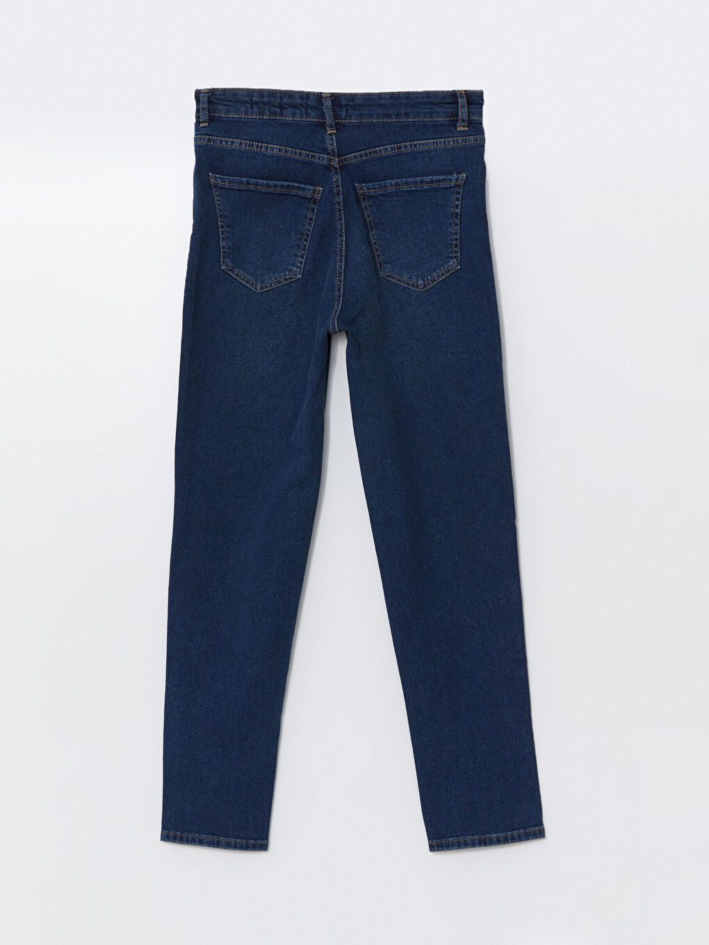 LCW Jeans Koyu Tonlama Rodeo Mom Fit Kadın Jean Pantolon - 5