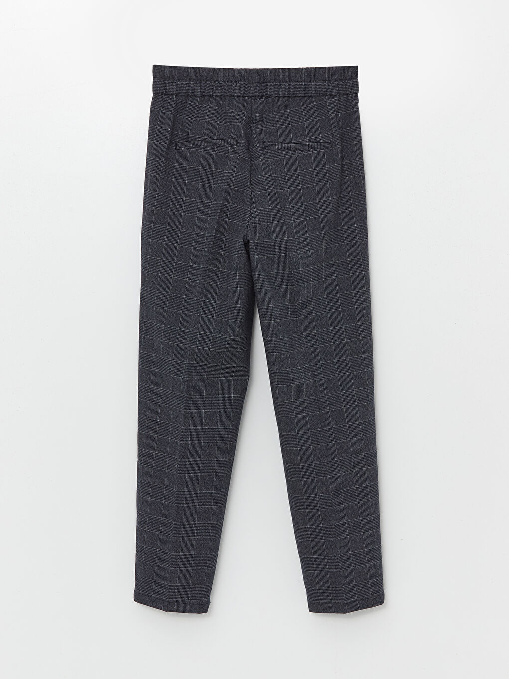LCWAIKIKI Classic Elasticated Waist Plaid Women's Trousers -W4BK22Z8-LN6