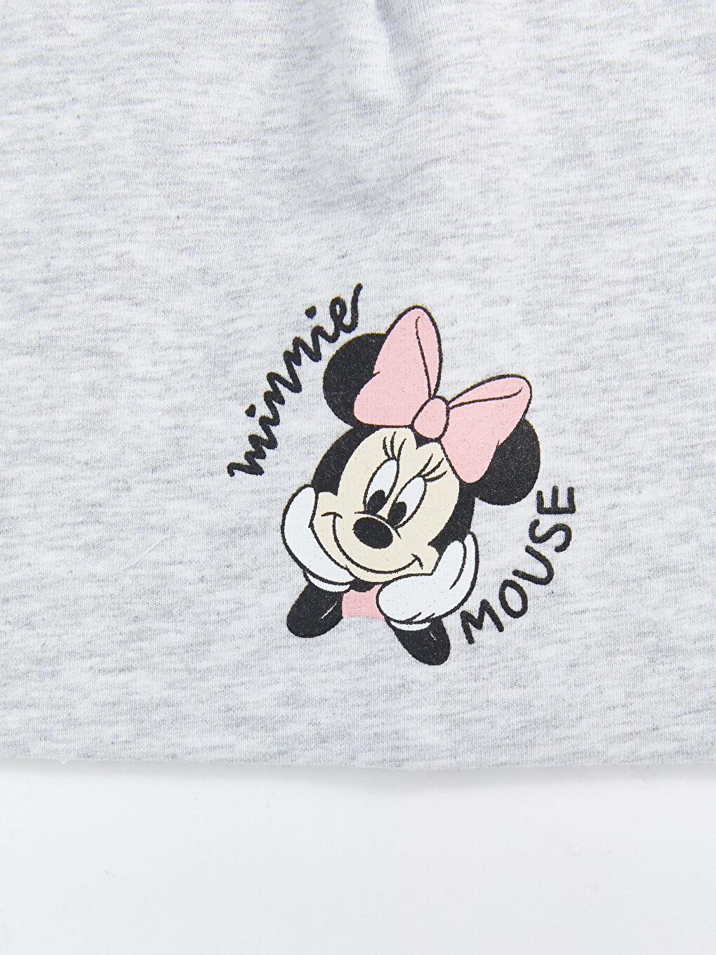 LCW baby Beyaz Minnie Mouse Baskılı Kız Bebek Bere - 2