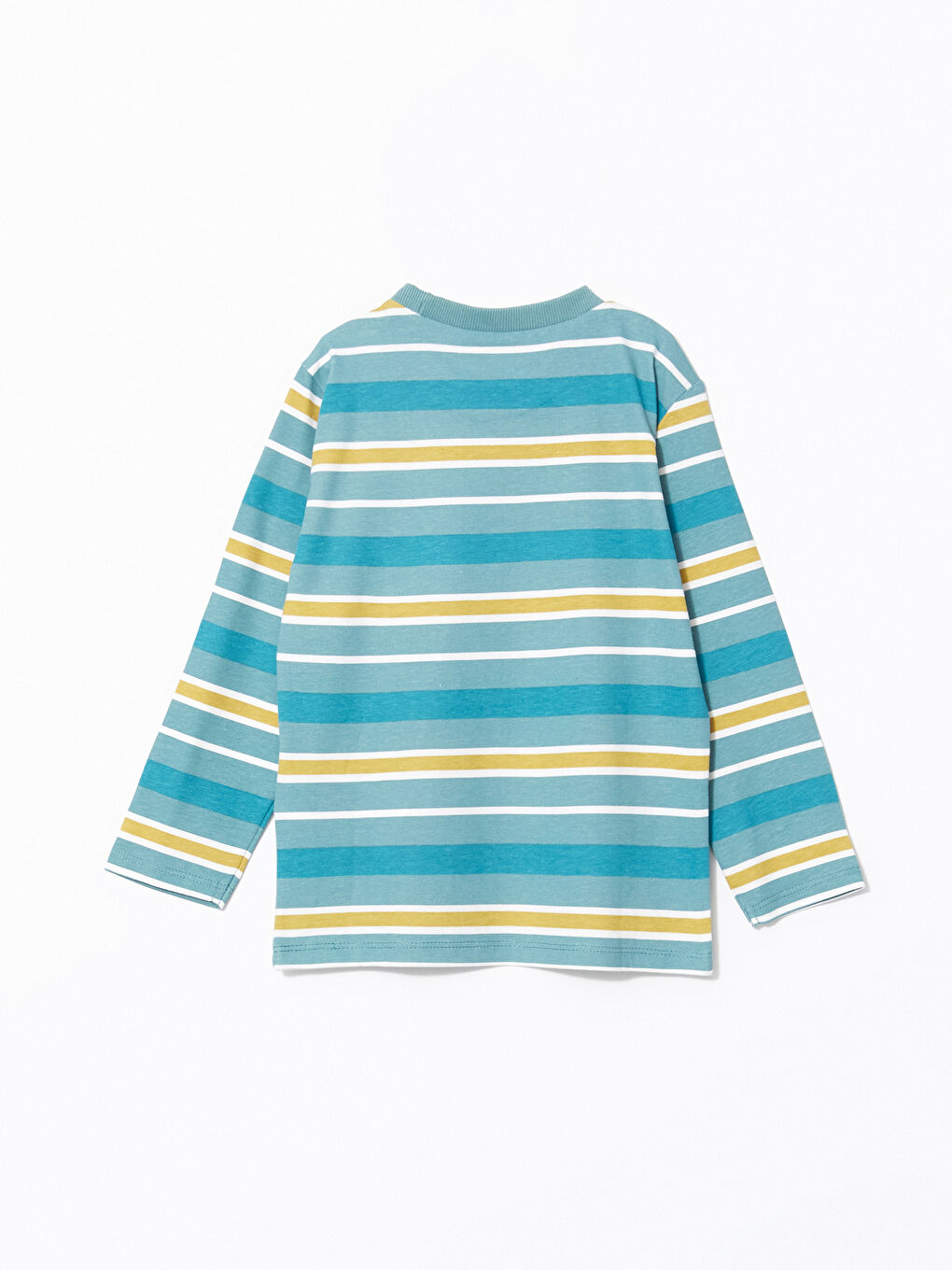 LCW Kids Crew Neck Long Sleeve Baby Boys' T-Shirt 2 Pack -W4BK50Z1-R4W