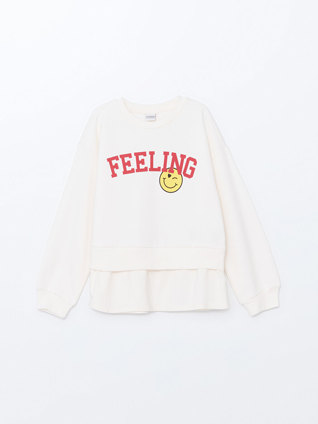 Crew Neck Girls' Tracksuit Set-1
