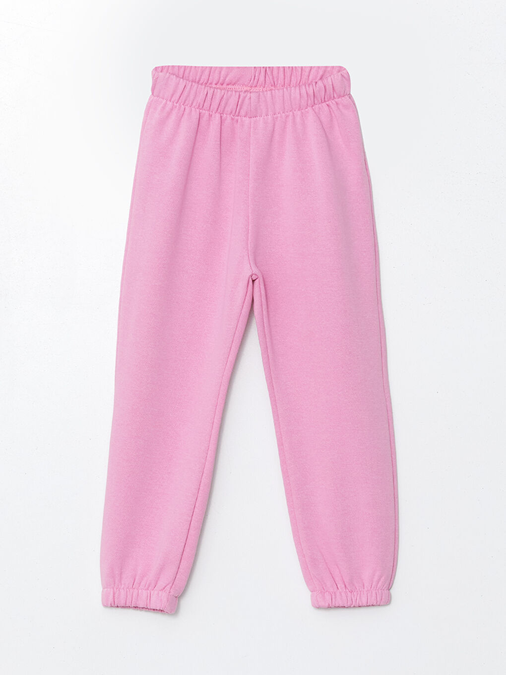 طقم سويت شيرت وبنطلون رياضي بناتي أساسي بكم طويل وكابيشون 2 قطعة-3