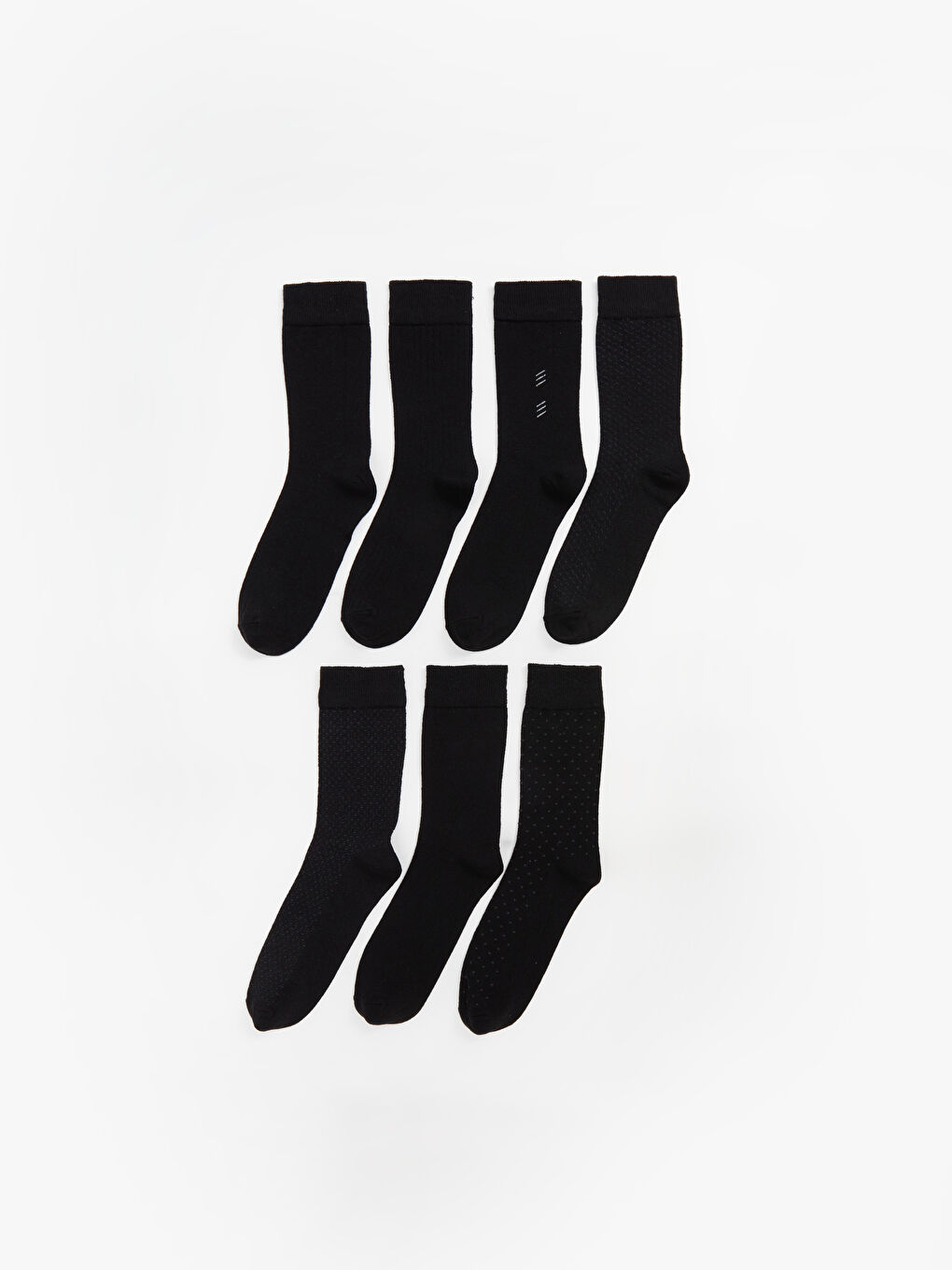 Printed Men's Ankle Socks 7 Pack-3