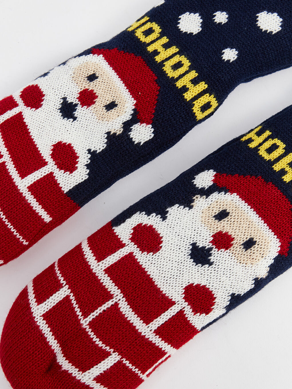 LCW ACCESSORIES New Year's Themed Men's Home Socks -W4BL64Z8-K00