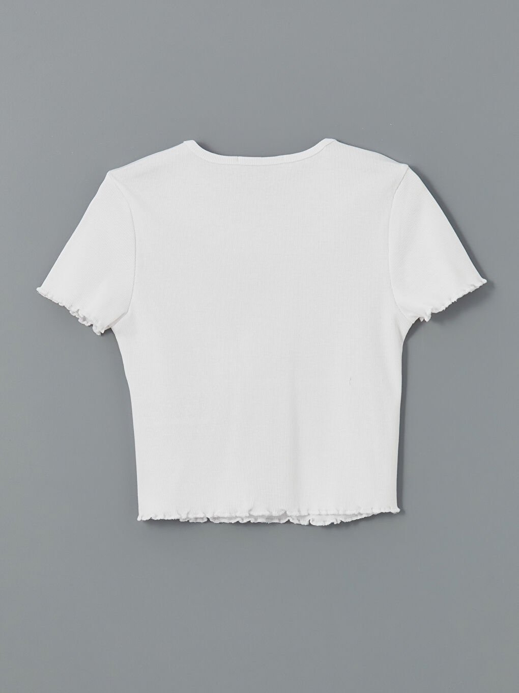 Crew Neck Embroidered Short Sleeve Women's T-Shirt -W4BN15Z8-Q6K