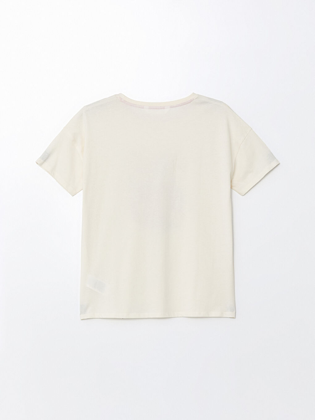 LCW DREAM Ensemble Pyjama Court Imprimé à Col Rond pour Femmes -W4BN21Z8-LTP