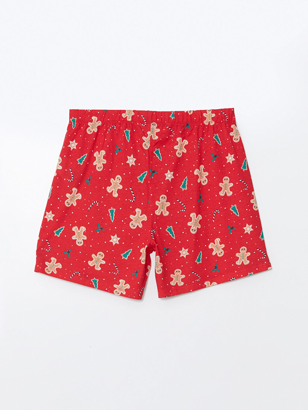 LCW DREAM Ensemble Pyjama Court Imprimé à Col Rond pour Femmes -W4BN21Z8-LTP