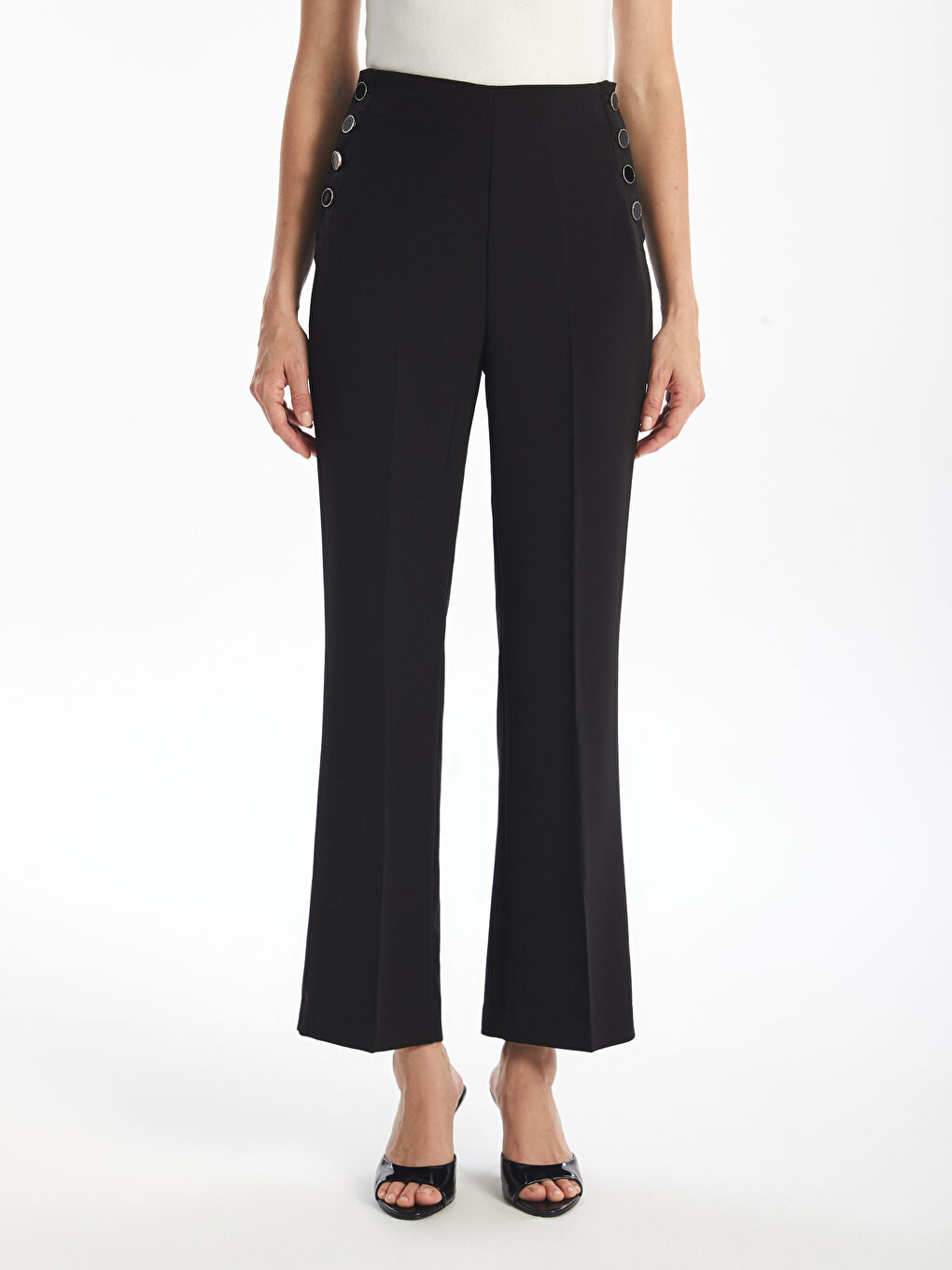 LCWAIKIKI Classic Standard Fit Women's Trousers -W4BN47Z8-CVL