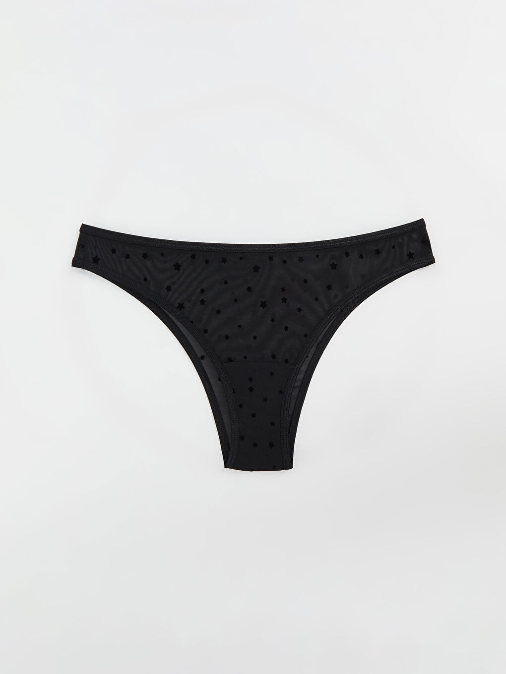 Siyah Desenli Brazilian Külot