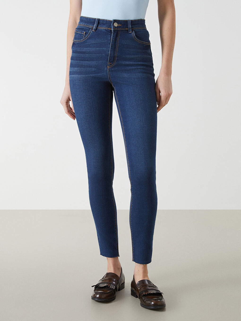 LCW Jeans جوپیته‌ر سوپەر زۆر باریک جینز -W4BN82Z8-309