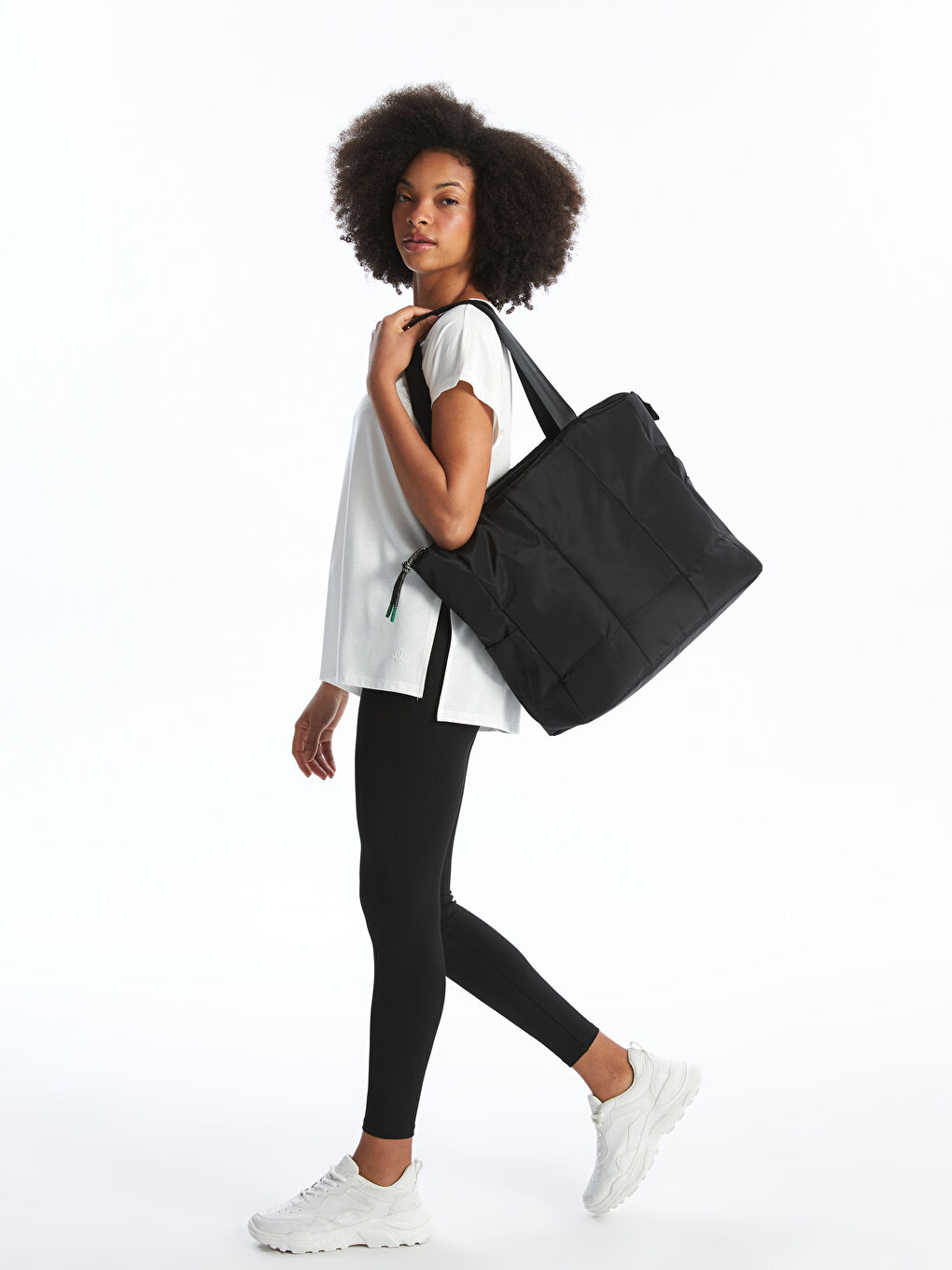Zippered Women's Shoulder Bag-1