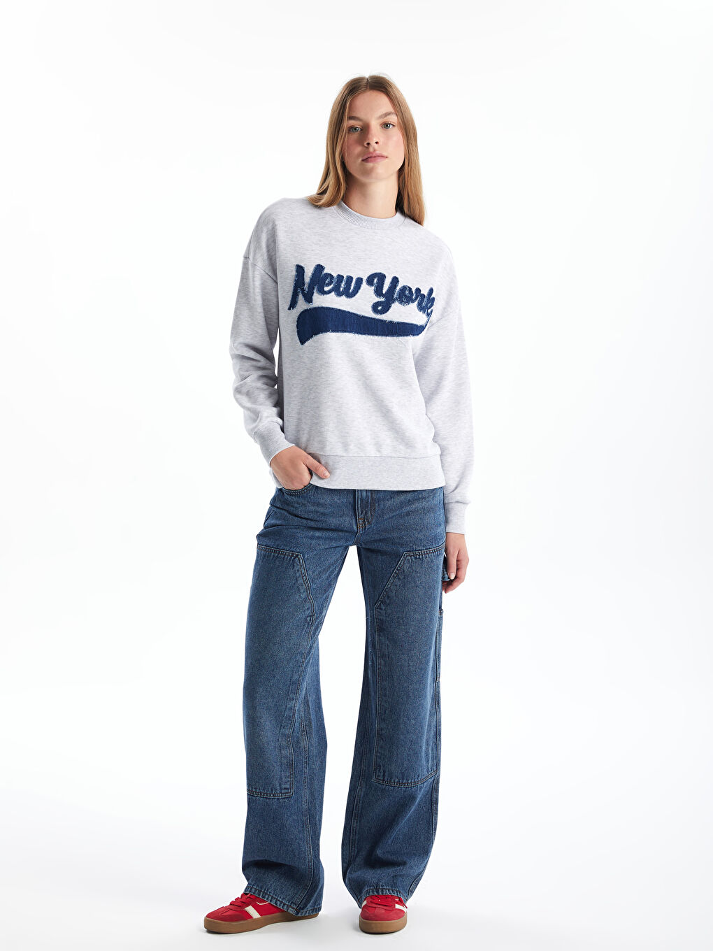 LCW Jeans Wideleg Women's Jeans -W4BO94Z8-507