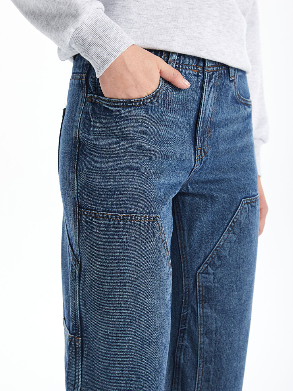 LCW Jeans Wideleg Women's Jeans -W4BO94Z8-507